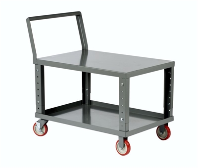 Adjustable Height Low Deck Cart