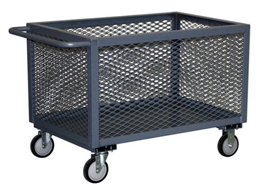 CJ21 - Low Profile Mesh Box Truck - 24" x 60" Shelf Size