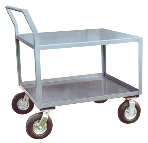 Low Profile Cart w/ Pneumatic Casters - 36" x 48" Shelf Size