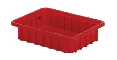 Carton of (24) DC1-025 - Divider Tote Box, 10-7/8" L x 8-1/4" W x 2-1/2" H