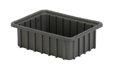 Carton of (16) DC1-035 - Divider Tote Box, 10-7/8" L x 8-1/4" W x 3-1/2" H