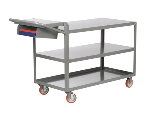 Three Shelf Order Picking Service Cart