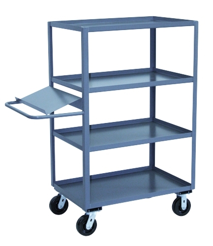 Four Shelf Picking Truck with Sloped Writing Stand