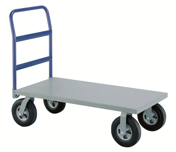 Cushion Ride Platform Truck with Flat Free Tires