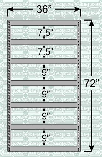 Heavy Duty Shelving Unit 7 Shelves