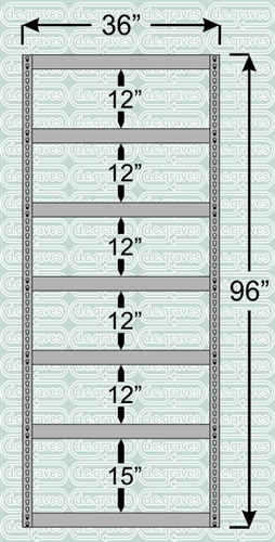 Heavy Duty Shelving Unit 96 Inch High 7 Shelves