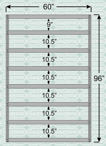 Heavy Duty Shelving Unit 96 Inch High 8 Shelves