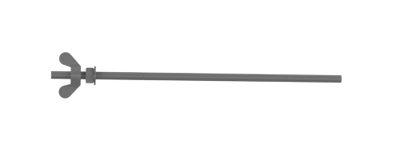 SP15 - 15" Long, 1/2" Diameter Spindle for Hanging Bar