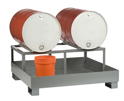 Spill Containment Drum Rack 2 Drum Capacity