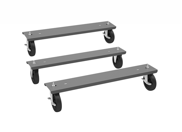 Mobile Caster Kit for Workbenches 96" Wide