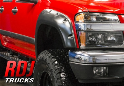 Chevrolet Colorado GMC Canyon 2004-2012 RDJ Trucks PRO-OFFROAD Bolt-On Style Fender Flares | 10-1009