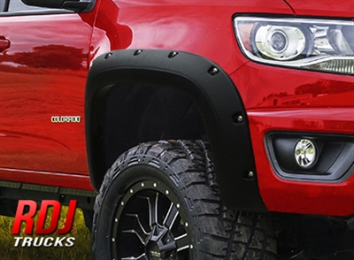 Chevrolet Colorado 2015-2022 RDJ Trucks PRO-OFFROAD Bolt-On Style Fender Flares || 10-1010 / 10-1011