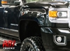 GMC Sierra 2500/3500 2015-2019 PRO-OFFROAD series bolt-on pocket style fender flares by RDJ Trucks | 10-4025