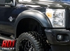 Ford F250/F350 SuperDuty 2011-2016 RDJ Trucks PRO-X-TEND Streamline Style Fender Flares | 25-3017 || 2012, 2013, 2014, 2015 || Smooth Paintable, Textured, Rhino Skin Coating