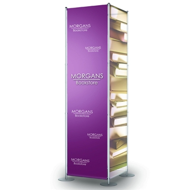 Fixed Width Square Tower Banner Display