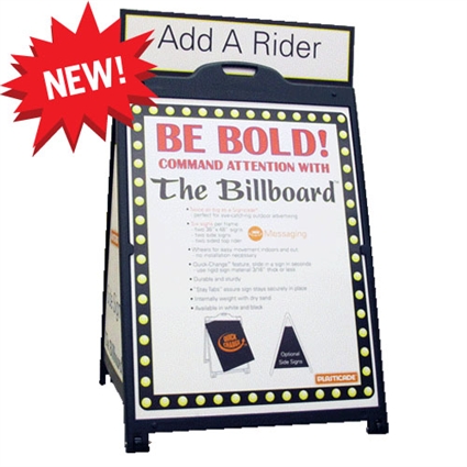 The Billboard Plasticade A-Frame Sign - 36" x 48"