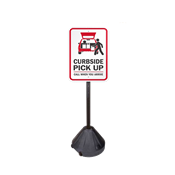 Portable Pole Sign 2