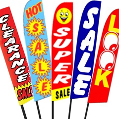 Sale Swooper Flags