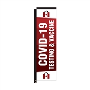 Block Flags (Large) - Custom Print Rectangle Flags - Vertical