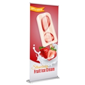 Premium Retractable 48" x 92" (Silver) Graphic Package