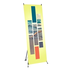 X Banner Stand Graphic Package