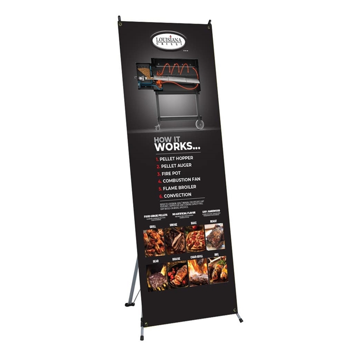 X-Stand Banner 32" x 71" Graphic Package