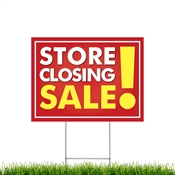 Yard Signs - Store Closing Sale
