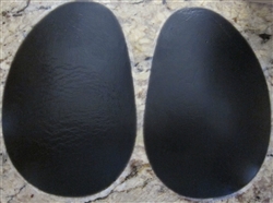 Black Silicone Teardrop Butt or Hip Pads