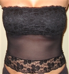 Lace Bandeau Tube Top with removable cookies