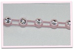 Single Rhinestone Bra Straps