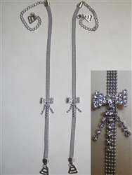 The Perfect Bow Rhinestone Bra Straps