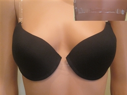 Padded Clear Back Bra with Clear Straps