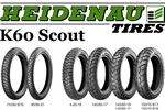 Heidenau K60 Scout 100/90-18 M/C 56H TL Front