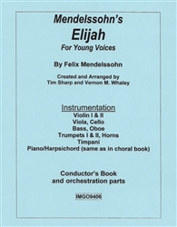 Mendelssohn's Elijah for Young Voices Print Orchestration
