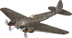 German Heinkel He 111P-2 Medium Bomber - Kampfgeschwader 55, Dreux, Chartes, France, 1940 Night Sorties