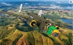 USAAF North American B-25D Mitchell Medium Bomber - "Red Wrath", 498th Bombardment Squadron "The Falcons", 345th Bombardment Group "Air Apaches", Dobodura Airfield, New Guinea, 1944