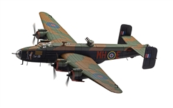 RAF Handley Page Halifax B.III Heavy Bomber - LV937/MH-E "Expensive Babe", No.51 Squadron, Snaith, England, March 1945 - Halifax Centurion