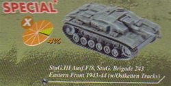 German StuG III and StuG IV Assault Gun Series: Limited Edition StuG III Ausf.F/8 StuG Brigade 243, Eastern Front 1943-44