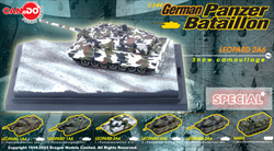 German Panzer Battalion Series: Limited Edition German Leopard 2A6 Main Battle Tank in Winter Camouflage