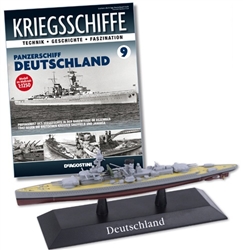 German Kriegsmarine Deutschland Class Heavy Cruiser - DKM Deutschland [a.k.a. Lutzow]