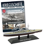 German Kaiserliche Marine Derfflinger Class Battlecruiser - SMS Derfflinger [With Collector Magazine]
