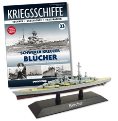 German Kriegsmarine Admiral Hipper Class Heavy Cruiser - DKM Blucher