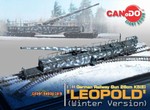 Limited Edition German 28cm K5(E) Leopold Railway Gun - Winter Version