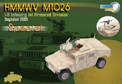 Special Edition US HMMWV M1026 Humvee Armament Carrier - 1-6 Infantry, 1st Armored Division, Baghdad, 2003