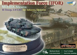 Limited Edition US M1A1HA Abrams Main Battle Tank - B Troop, 1-4 Cav, 1st Infantry Division,  Implementation Force (IFOR), Kosovo, 1996