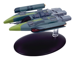 Star Trek Vaadwaur Assault Fighter [With Collector Magazine]