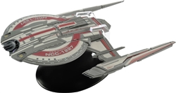 Star Trek Federation Walker Class Light Exploration Cruiser - USS Shenzhou NCC-1227 [With Collector Magazine]