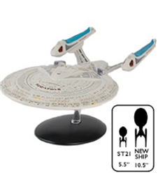 Star Trek Federation Sovereign Class Starship - USS Enterprise NCC-1701-E [With Collector Magazine]