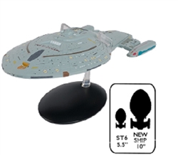 Star Trek Federation Intrepid Class Starship - USS Voyager NCC-74656 [With Collector Magazine] (Large Scale)