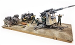 German 88mm Flak 36 Anti-Aircraft Gun with FLaK Rohr 36 Gun Barrel and Sd. 202 Towing Vehicle - 305.Infanterie Division, Stalingrad, 1942 [Comes with Five Figures] (1:32 Scale)